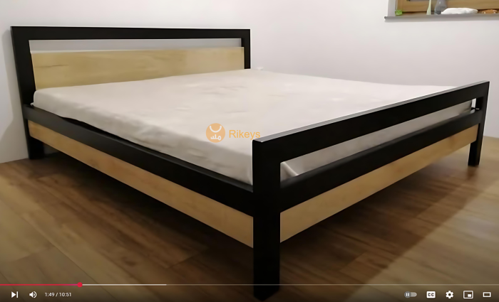 Image showing Trending Modern metallic beds